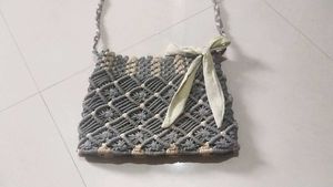This handmade  Korean macrame handbag 👜