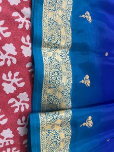 Handloom Silk Saree Brand New Naver Used