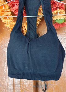 Women's Black Sports Bra