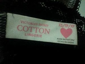 Lace Trim Thong Panty