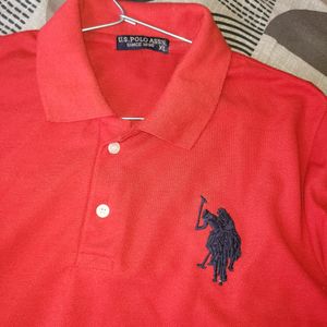 Red Polo T shirt