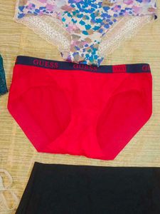 Bundle of 5 Women's Panties H&amp;M,GUESS,EBLIN