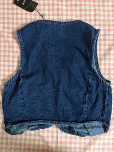 Y2k Denim Vest