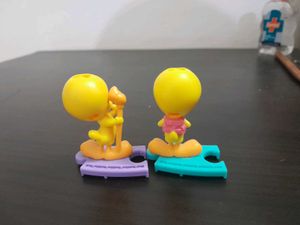 Cute Tweety Bird Figurines Set