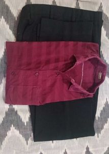 Classic Comfort Shirt &amp; Trouser Set