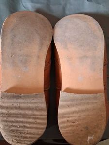 Tan Brown Leather Oxford Shoes