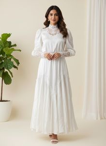 Elegant White Maxi Dress