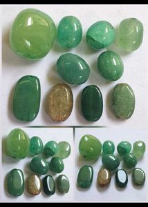 natural Green Onyx  Beads Lot