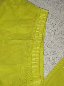 Stunning Yellow Embroidered Kurta Set