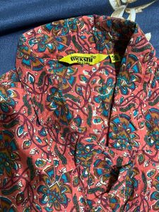 mokshi Floral Print kurta with trouser