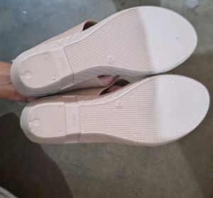 Stylish Beige Slip-On Sandals