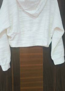 Cute White Hoodie