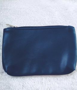 Smytten Multi-Utility Leather Pouch - Blue