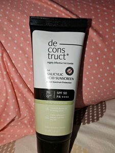 Deconstruct Salicylic Acid Sunscreen SPF 50
