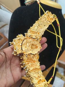 Exquisite matt Gold Plated chocker set