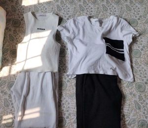 T-Shirt & Tank Top with lowers Bundle (2 sets)