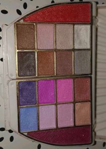 blush Eyeshadow compact Palette with mirror