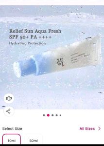 trial pack joseon sunscreen SPF 50 new seal