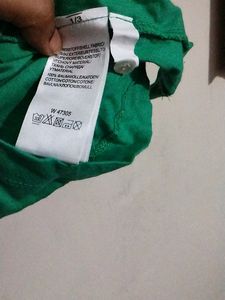 Almost New Green Cotton Top