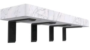 2 Shelf Brackets & Hardware Set