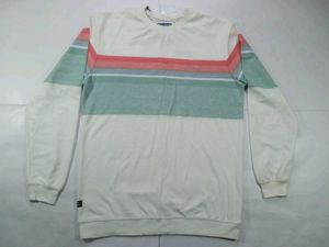Striped Crewneck Sweatshirt