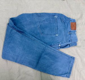 Light Wash Wide Leg Jeans