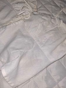 White Tie-Front Cropped Cami Top