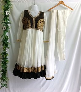 😍 Designer Anarkali Suit Set With Pant & Dupatta