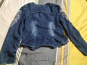 Embroidered Denim Jacket