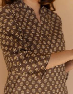 The Indian Ethnic Co - Ajrakh Cotton Kurta
