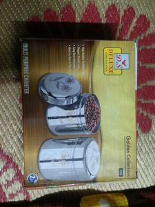 Deluxe Stainless Steel Canister