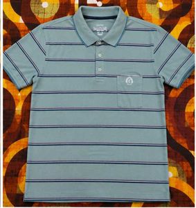 Men's Striped Polo T-Shirt