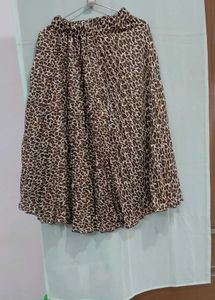 Animal Print Western Skirt