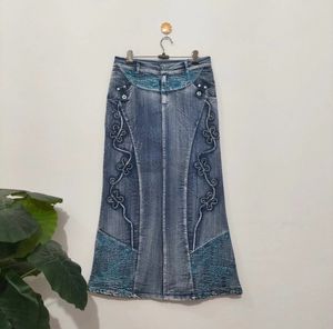 Pinterest Y2K Rare Demin Skirt