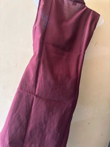 Maroon Kurta Set