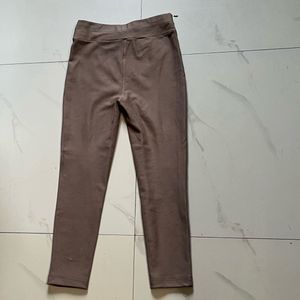 Women's Taupe Skinny Pants
