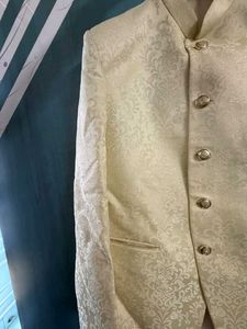 Elegant Brocade Nehru Jacket