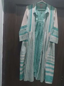 Stylish Teal Women's Palazzo Pants set 3 pc.