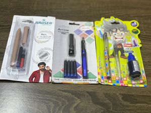 Pen Combo Pack – Set of 3 with Ink &amp; Refills