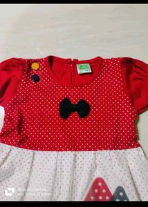 Cute Red Polka Dot Baby Dress
