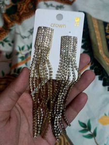 Sparkling Dangle Earrings