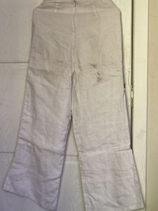 White Linen Pants