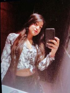 Stylish Black &amp; White Printed Top