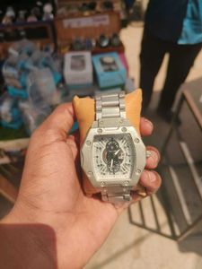 WHITE HUBOT WATCH