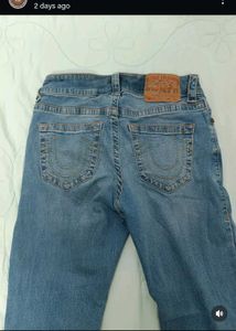 Classic Light Wash Denim Jeans