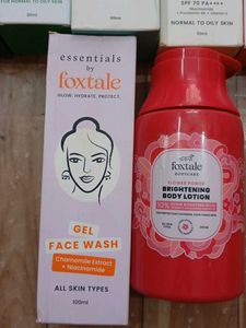 Foxtale skincare combo *9
