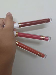 ⭐️MYGLAMM SET OF 3 LIQUID LIPSTICKS⭐️