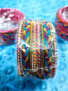 Colorful Bangle Set 4  Size - ( 2/6)