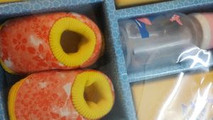Golden Baby Gift Set for Newborns