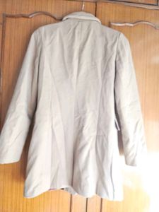 Tweed Long Coat For Girls